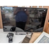 Image 9 : Samsung Televison, Upholstered Armchair and Framed Artwork Bundle 
