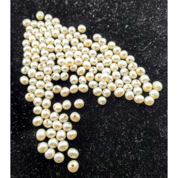 Cultured Pearls (91.6 ct, 4.5 mm Round Beads)