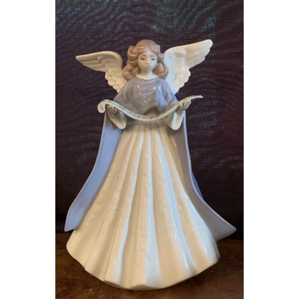 LLADRO Porcelain 'Angel Tree Topper' Figurine - 7T