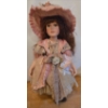 Image 1 : Large Vanessa Porcelain Doll in Pink - 24T 