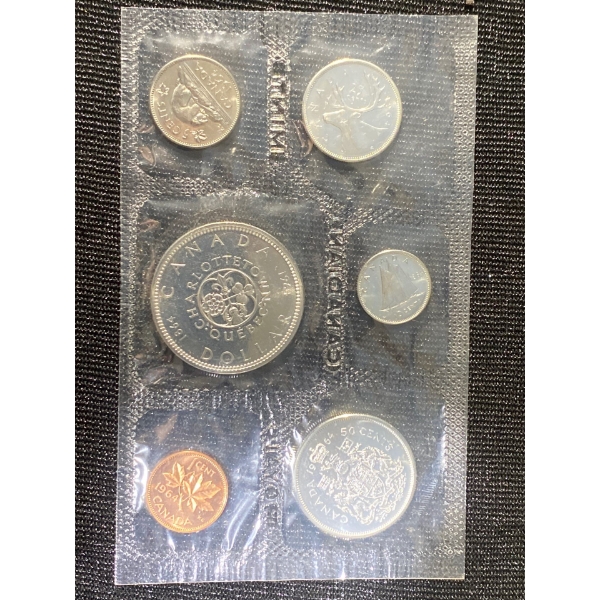 1964 Canadian Silver Uncirculated Coin Set
