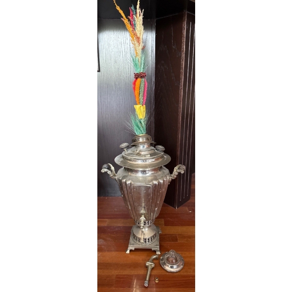 Antique Solid Metal Samovar - 20T 