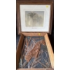 Image 1 : Robert Bateman Bluffing Bull Elephant w/ Tooled Copper Panther 19T