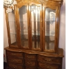 Image 1 : Wooden China Cabinet - 64W, 19D, 84T 