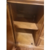 Image 3 : Dresser w/ 4 Drawers and 2 Side Cupboards 76 W, 21 D, 32 H, Attached Mirror 43 X 46