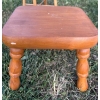 Image 4 : Collectible Doll Accessories - Hand Carved Baby Stroller High Chair 25T & Spindle Stool 