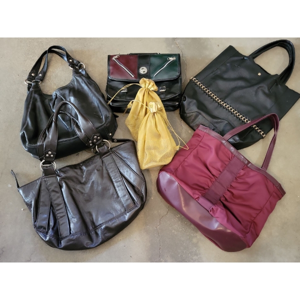 Ladies Handbag Collection Ft. Some Genuine Leather Calvin Klein & More