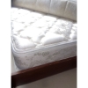 Image 6 : Gorgeous Queen Four Post Bed Bundle - Includes Head Board Frame Mattress & Linens 