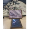 Image 1 : Assorted Wall Decor: Large Fan 56 X 31, Clock w/ Boat Design 15 X 23, Jesus Picture 13 X 16
