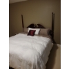 Image 2 : Beautiful Mahogany King Bed - Simmons Beauty Rest Mattress