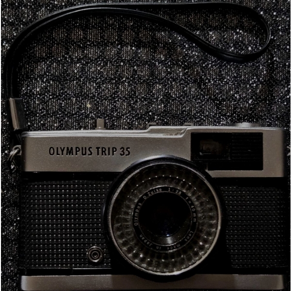 1970s Olympus Trip 35 - 35mm Point-and-Shoot Camera