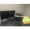 Image 1 : Samsung Printer SCX 3200 and Asus Monitor (Paper also Included)