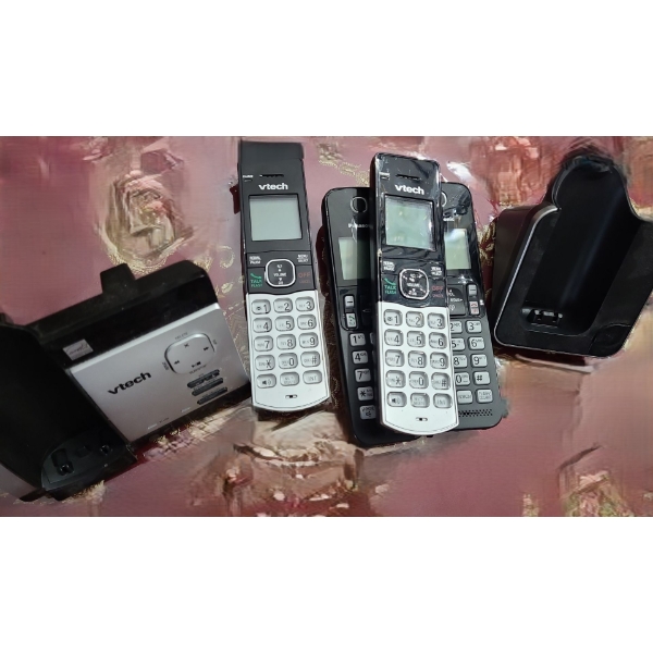 VTech Cordless Phones, Base and Handsets 
