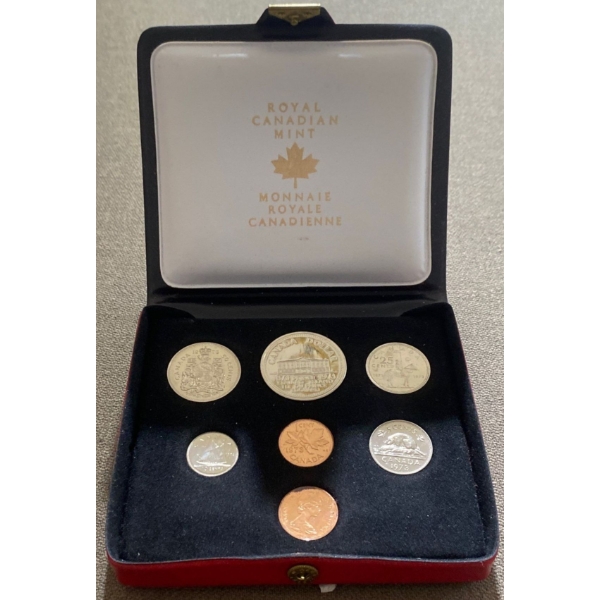 1973 Canadian Uncirculated Coin Set