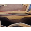 Image 2 : Louis Vuitton Monogram Canvas Backpack with Leather Accents