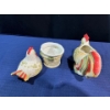 Image 3 : Royal Doulton Chicken Themed Cream and Sugar Set