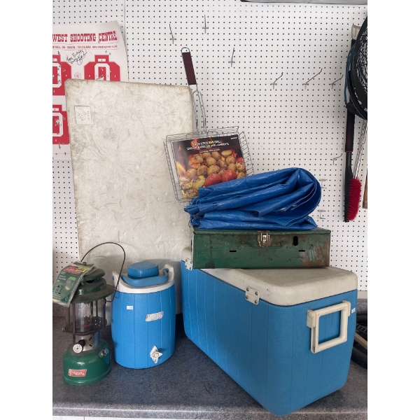 Coleman Camping Collection - Stove -Lanterns, Cooler