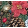 Image 2 : Basket w/ Holiday Arrangement 10 W, 14 D, 14 T and 5 Assorted Candleholders (New in Boxes)
