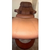 Image 4 : Ekornes Stressless Recliner & Ottoman- Tan Leather  Great Shape!