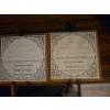 Image 3 : Metal Miniature Nativity Scene & Nun Themed Plaques Made in Italy 