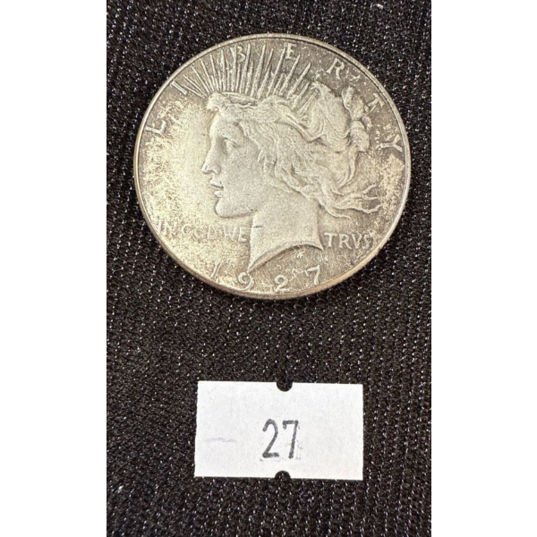 1927 United States Peace Dollar - Silver 