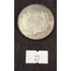 Image 1 : 1927 United States Peace Dollar - Silver 