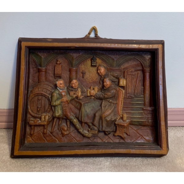 Gunter Kerzen Religious Wax Art Made in Germany 13x10