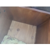 Image 4 : Wood Blanket Box 35 w 18 h with Wood Blanket Stand 27 1/2 w 32 h.  Contents Included