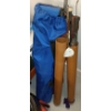 Image 3 : Collection of Outdoor & Camping Items  Pots, Rubber Boots, Coolers, Bucket, Fish Net, Yoga Ball, Umb
