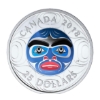 Image 1 : 2018 $25 Ultra - High Relief Coloured Ancestor Moon Mask - Pure Silver Coin
SKU: 165636