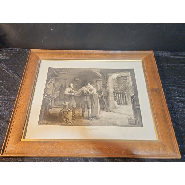 "At Duty's Call" - Printed By A. Rosell