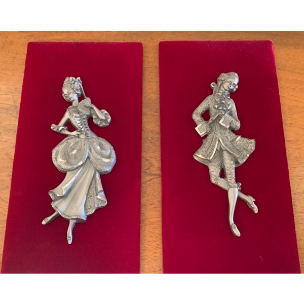 Italian Velvet/Pewter Art Peltro