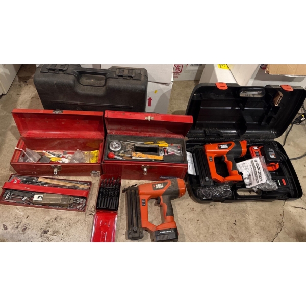 Toolboxes, BOBN1202 Nailers & More 
