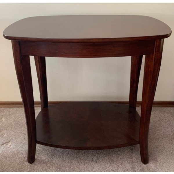 Miramar Cherry Oak End Table 27x22x25