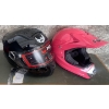 Image 2 : NEW FULMER MX Helmets - PHX Helium 2 Size L Pink & PHX Stealth Size XL