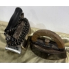 Image 2 : Mix of Decorative Figurines, Novelty Cola Can Salt Shakers, and Vintage Irons