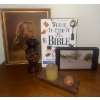 Image 1 : Religious Display Items & Reference Book Titled ''Where To Find It In The Bible"