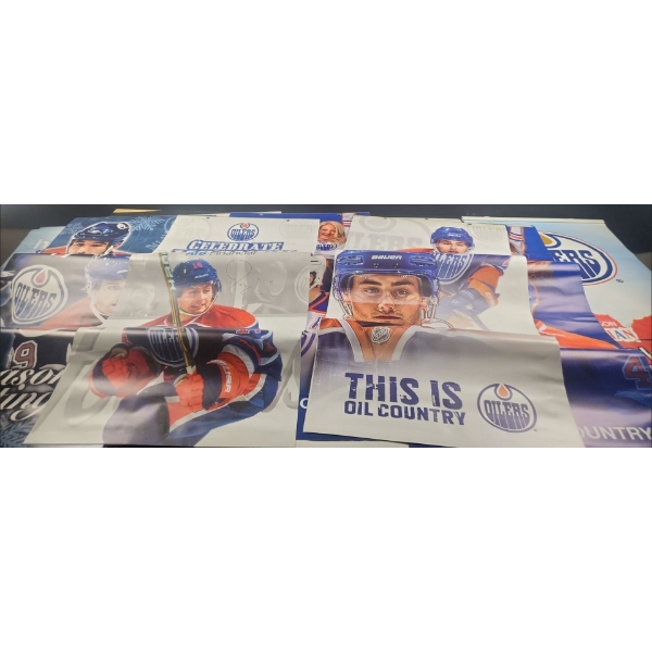 10x Edmonton Oilers Banners