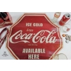 Image 2 : Collection of vintage And Retro-Style Coca-Cola Memorabilia, Two Advertising Sign, Six Pack Bottles.