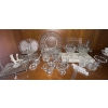 Image 1 : Bundle Of Vintage Glassware & Serving Decor  Napkin Weights Gravy Boats Humming Bird Butter Dish & M