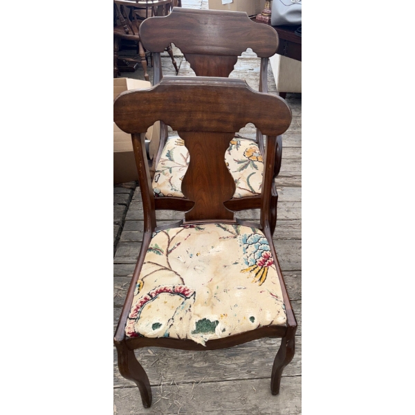 Floral Chair (22" X 22" X 37")