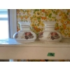 Image 4 : Collection of Chandeliers, Hanging Light Fixtures, and Painted Glass Lamp Shades