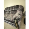 Image 3 : Vintage Fabric 2 Seater Couch - 64W, 37D, 34T 