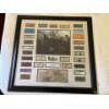 Image 1 : 1964 BEATLES American Invasion Tour Concert Tickets Framed 33"L 32"H