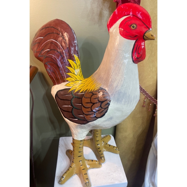 Decorative Rooster Figurine 22T