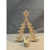 Image 7 : Holiday Decor Lot with Arrangements, Candle Holders, and Basket