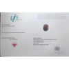 Image 3 : 9.25 ct Certified Hessonite Garnet Gemstone Oval Cut ($4,850 Appraisal)