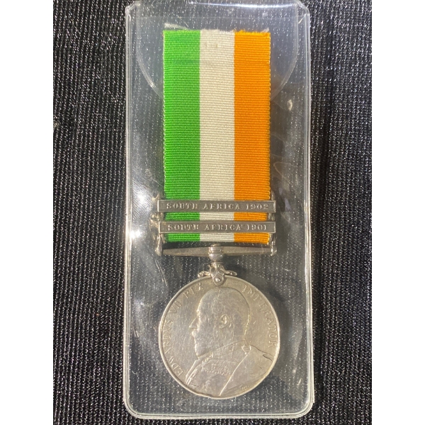 5615 Corpl. W. Jones York Regiment British King's South Africa Medal from the Second Boer War 1901/2