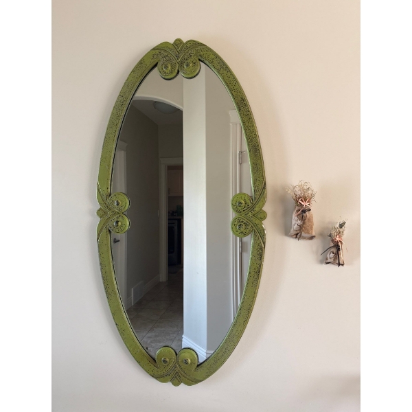 Green Decorative Mirror - 46T 
