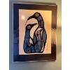 Image 3 : Beautiful, indigenous, bird family framed print 33” height 28” wide 